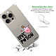 Avis Evetane Coque iPhone 15 Pro Silicone antichocs Solides coins renforcés  transparente Motif Love Potion