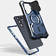 Avis I-Blason Coque Intégrale pour Samsung S25 Ultra Antichoc Compatible MagSafe Bleu