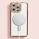 Avizar Coque Diamant pour iPhone 13 Pro MagSafe Contour Strass pas cher