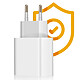 Inkax Chargeur Secteur USB-C Power Delivery 20W Charge Rapide Format Compact Blanc pas cher