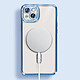 Avizar Coque Diamant pour iPhone 14 Plus MagSafe Contour Strass pas cher