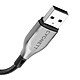 Avis CYGNETT Câble USB-C vers USB-A Série Armoured Charge 60W et Synchronisation 480 Mbps 2m Noir