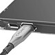 CYGNETT Câble USB-C vers USB-A Série Armoured Charge 60W et Synchronisation 480 Mbps 2m Noir pas cher