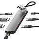 Avis LinQ Hub 2 USB-C Multiports 7-en-2 PD 100W Ethernet Modèle D2 Pro MST Gris