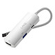 LinQ Hub 3-en-1 HDMI USB-C Power Delivery 140W 5Gbps Gris Conçu pour augmenter votre connectivité, ce hub LINQ se connecte au port USB-C de votre ordinateur portable et permet ainsi d'ajouter trois ports supplémentaires