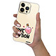 Evetane Coque iPhone 14 Pro Max 360 intégrale transparente Motif Love Potion Tendance . pas cher