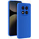 Avizar Coque pour Redmi Note 14 Pro et 14 Pro Plus Silicone Caméra Protégée Bleu Coque en silicone souple bleu, une protection anti-rayures flexible pour votre appareil