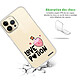 Avis Evetane Coque iPhone 14 Pro Max 360 intégrale transparente Motif Love Potion Tendance .