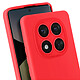 Avis Avizar Coque pour Redmi Note 14 Pro et 14 Pro Plus Silicone Caméra Protégée Rouge