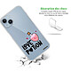 Avis Evetane Coque iPhone 14 Plus 360 intégrale transparente Motif Love Potion Tendance .