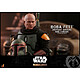 Star Wars : The Mandalorian - Figurine 1/6 Boba Fett Repaint Armor and Throne Special Edition 30 cm pas cher