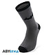 DC Comics - Paire de Chaussettes Batman Noire & Grise Paire de Chaussettes DC Comics, modèle Batman Noire &amp; Grise.