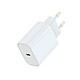 MW Chargeur Mural USB-C pour Smartphone Power Delivery 20W Blanc Recharge votre smartphone à 50% en seulement 30 minutes grâce à la technologie Power Delivery 20W