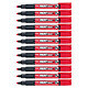 PENTEL marqueur permanent PAINT MARKER MMP20, rouge x 12 Marqueur permanent