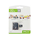 PNY Carte Mémoire MicroSD 32GB Class 10 Modèle Performance Plus 50 Mb/s Noir pas cher