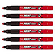 PENTEL marqueur permanent PAINT MARKER MMP20, rouge x 6 Marqueur permanent
