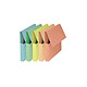 FAST Pack de 50 Pochettes document VIP A4 Capacité 30 mm Assorties Pastel Porte documents