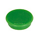 FRANKEN paquet de 10 aimants de fixation, force adhésive: 1500g, vert Aimants pour tableau