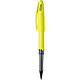 PENTEL Feutre plume Tradio, corps fluo Jaune, encre Noire Feutre à pointe fine