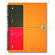 OXFORD International Collegeblock 'FILINGBOOK' A4+ Ligné 200 p 90g x 5 Bloc-note