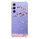 Evetane Coque Coque Samsung Galaxy A54 Silicone antichocs Solides coins renforcés  transparente Motif Chute De Fleurs Coque Coque Samsung Galaxy A54 Silicone antichocs Solides coins renforcés Protection Housse transparente Chute De Fleurs