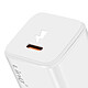 LinQ Chargeur Secteur USB-C Power Delivery 20W Charge Efficace Compact Blanc pas cher
