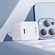 Acheter LinQ Chargeur Secteur USB-C Power Delivery 25W Charge Rapide Compact Blanc