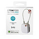 Boompods Cadenas Connecté Airtag Compatible Apple Find My IPX6 Blanc pas cher
