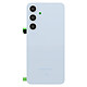 Clappio Vitre arrière de remplacement pour Samsung Galaxy S24 FE Vitre arrière Bleu compatible pour redonner à votre Galaxy S24 FE son aspect d'origine