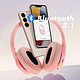 Avis Avizar Casque Audio Bluetooth Sport Autonomie 8 Heures Rose clair