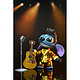Lilo & Stitch - Figurine Ultimate Gold Suit Elvis Stitch 18 cm pas cher