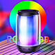 Acheter LinQ Mini Enceinte Bluetooth 5W LED RGB Compact Portable Étanche IPX6 Noir