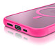 Avizar Coque MagSafe pour iPhone 16e Dos Mat Givré Contour pas cher