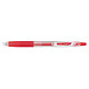 PILOT Roller Rétractable encre gel POP'LOL Pointe 0,7 Trait 0,4 mm Rouge x 12 Stylo roller