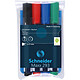 SCHNEIDER Marqueur tableau blanc Maxx 293 Pochette 4 assorti Marqueur pour tableaux blancs