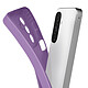 Avis Avizar Coque pour Samsung Galaxy A26 Silicone Lisse Bloc Caméra Protégé Violet