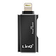 LinQ Adaptateur OTG USB et USB C vers Apple Lightning Noir pas cher