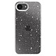 Avizar Coque Paillette pour iPhone 16e Hybride Design Glamour Blanc Coque ornée de paillettes brillantes Blanc ajoutant une touche de glamour à votre iPhone 16e