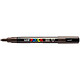POSCA Marqueur à pigment pc-3m, marron foncé Marqueur permanent
