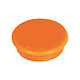FRANKEN Paquet de 10 aimants 32 mm, orange force 800g Aimants pour tableau