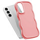 Avizar Coque pour Samsung Galaxy S24 FE Silicone Antichoc série Candy Rose pas cher