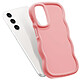 Avizar Coque pour Samsung Galaxy S23 FE Silicone Antichoc série Candy Rose pas cher