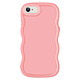 Avizar Coque pour iPhone 7, 8, SE 2020 et SE 2022 Silicone Antichoc Rose Coque rose de la série Candy, conçue pour protéger votre iPhone SE tout en apportant une touche de style