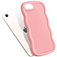 Avizar Coque pour iPhone 7, 8, SE 2020 et SE 2022 Silicone Antichoc Rose pas cher