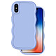 Avis Avizar Coque pour iPhone X et XS Silicone Antichoc série Candy Lavande