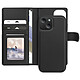 Mayaxess Étui pour iPhone 15 Coque Détachable Noir Étui Clapet Noir de Mayaxess pour habiller avec élégance votre iPhone 15