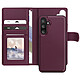 Mayaxess Étui pour Samsung Galaxy A16 Coque Détachable Violet Étui Clapet Violet de Mayaxess pour habiller avec élégance votre Samsung Galaxy A16