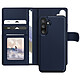 Mayaxess Étui pour Samsung Galaxy A16 Coque Détachable Bleu nuit Étui Clapet Bleu Nuit de Mayaxess pour habiller avec élégance votre Samsung Galaxy A16