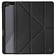 Dux Ducis Étui Clapet pour iPad 9 2021 / 8 2020 avec Fonction Support et Mise en Veille Noir Cet étui possède un rabat pliable et transformable en support vidéo stable multi-positions