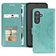 Avizar Étui Fleurs Mandala pour Samsung Galaxy A26 Portefeuille Dragonne Étui Portefeuille pour protéger l'intégralité de votre Samsung Galaxy A26 contre les rayures et les chocs